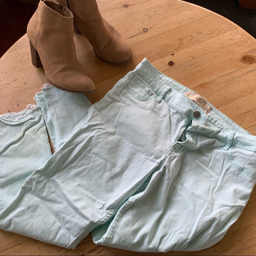 *Flash Denim Sale* Mint Green Skinny’s